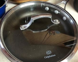 Large Calphalon pan with lid $9