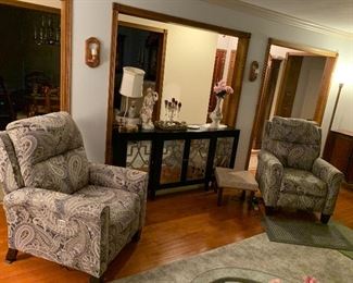 Southern Motion, Inc. paisley Electric Recliner Chairs (2 available) $400.00 each
