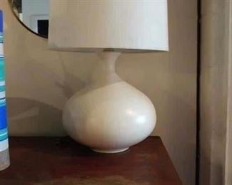 Glazed Ceramic Table Lamp