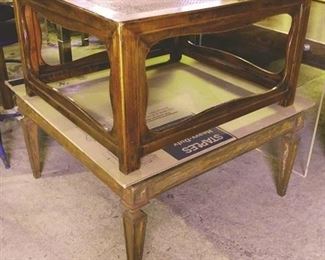 Top - Antique Chinese Carved Elm CoffeeTable