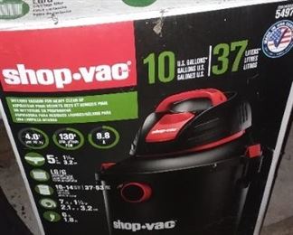 Shop vac still in the box