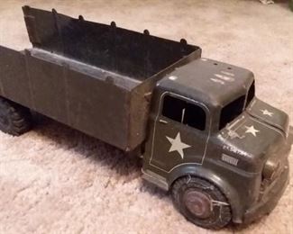 Vintage Tin army truck