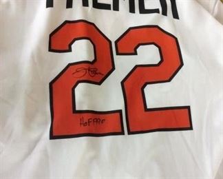 Jim Palmer Signed Jersey HOF