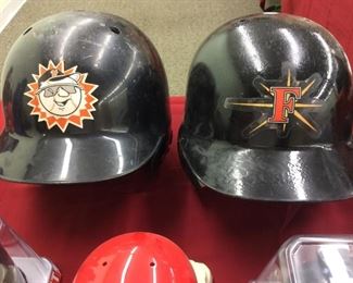 Game Used Batting Helmets