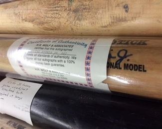 Cal Ripken Jr Signed Bat COA