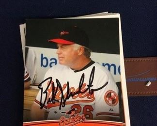 Buck Showwalter signed card