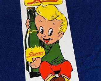 Squirt advertising sign 