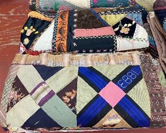 Nice Assortment of Antique/Old Coverlets and Quilts