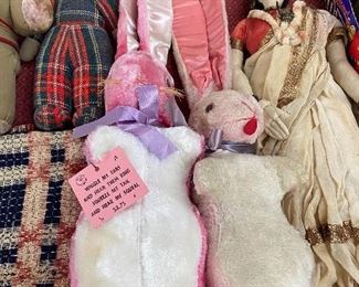 Plush Bunnies(One with Tag)