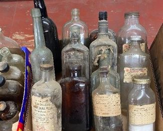 Old Pharmacy Bottle Collection(N.C.)