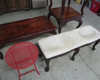 END TABLE AND BENCH