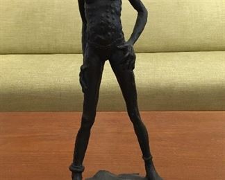 Signed Preston Jackson Bronze *Sculpture  15"H 