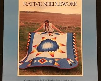Native Needlework   20x16" *Poster 