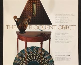 The Eloquent Object 26x22" *Poster 