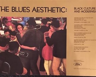 The Blues Aesthetic. 18x12" (Three available)  TWO AVAILABLE *Poster
