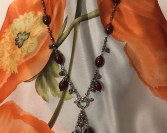 CHERRY AMBER Necklace w/Dangle! Did you hear me? CHERRY. AMBER. 