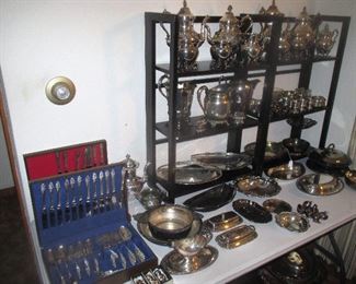 Mostly Silver plate, Some Sterling
