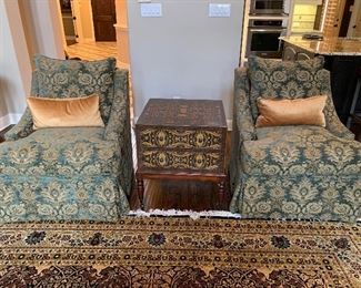 Century Custom Furniture
Hand tied rugs
Gorgeous tables