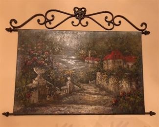 Tapestry wall hanging 