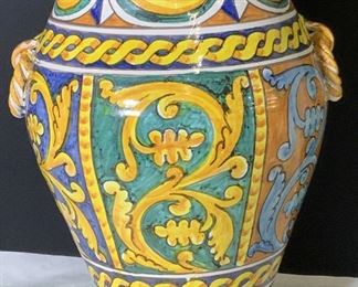 Floor Sized FRATANTONI Ceramic Vase, Italy