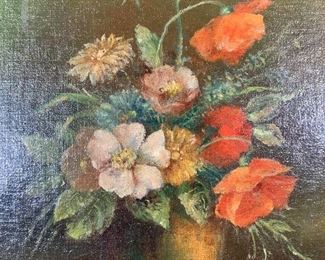 Floral Still Life Oil Painting
