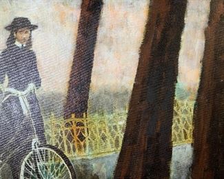 LEON WOLF Signed Oil Painting