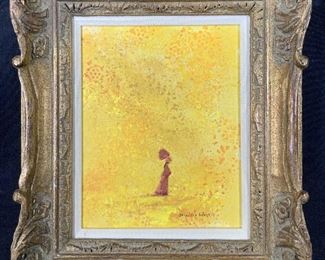 JENNIFER WEST Signed Acrylic Painting