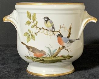 Signed LIMOGES Porcelain Cache Pot