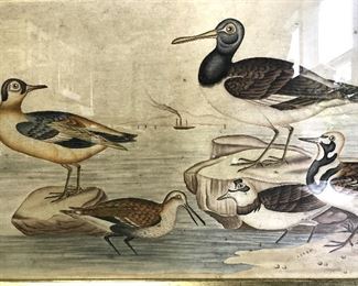 Signed Chinese Painting Seagulls