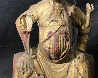 Far East Asian Wooden Sculpture