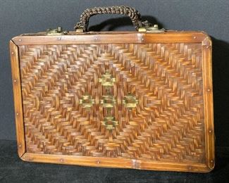 Vintage Baci Set in Woven Case