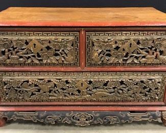 Antique Wooden Chest