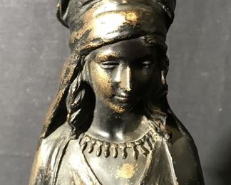 DOMINIQUE ALONZO Signed Bronze Statue