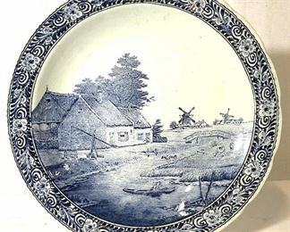 ROYAL SPHINX DELFTS Decorative Porcelain Plate