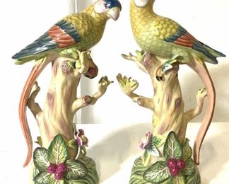 CHELSEA HOUSE Porcelain Bird Figures