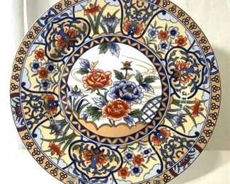 Set 9 HORCHOW Asian Porcelain Plates