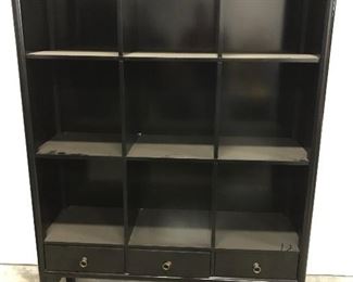 Vintage Wooden Lacquered Shelves