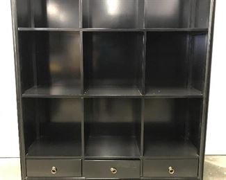 Vintage Wooden Lacquered Shelves