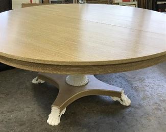KINDEL Oak Pedestal Dining Table