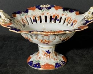 Antique MASONÂ’S Ironstone Centerpiece Bowl, Eng