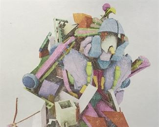 WANG JIYU Signed Ltd Ed Lithograph