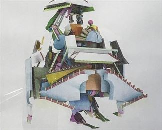 WANG JIYU Signed Ltd Ed Lithograph