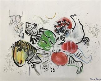 John Taxin AFTER Marc Chagall Oil on Canvas