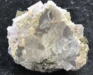 Peruvian Mined Scheelite Fluorite Cluster