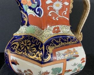 MASON’S Antique Ironstone China Fenton Pitcher