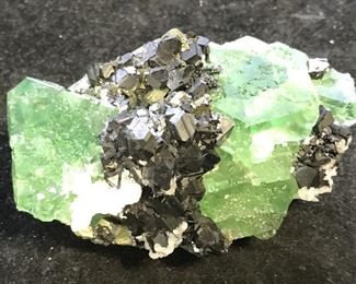 Peruvian Mined Fluorite & Sphalerite Cluster