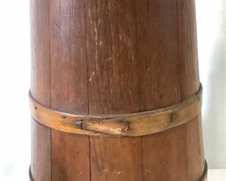 Antique Wooden Butter Churn Barrel