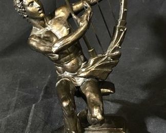 YIANNAS KOUTSIS Signed Bronze Biblical Sculpture