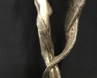 DAVID FISHER Signed Ceramic Female Nude Sculpture