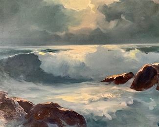 JOHN ANTHONY BARTOK Signed Oil Painting 1975